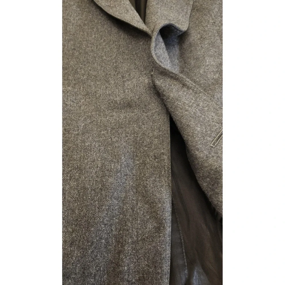 Vintage Corbin Blazer Mens‎ Large Gray Wool Two Button Sport Coat Made USA READ